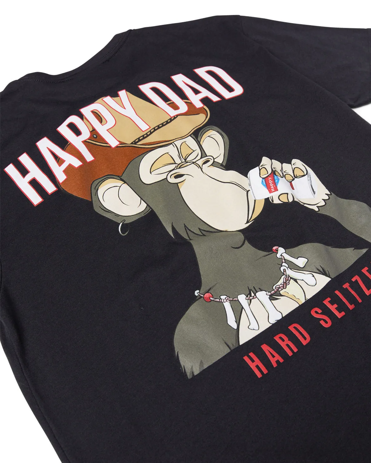 Happy Dad Ape Tee (Black)