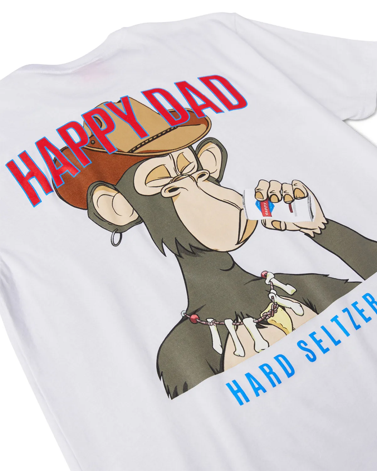 Happy Dad Ape Tee (White)