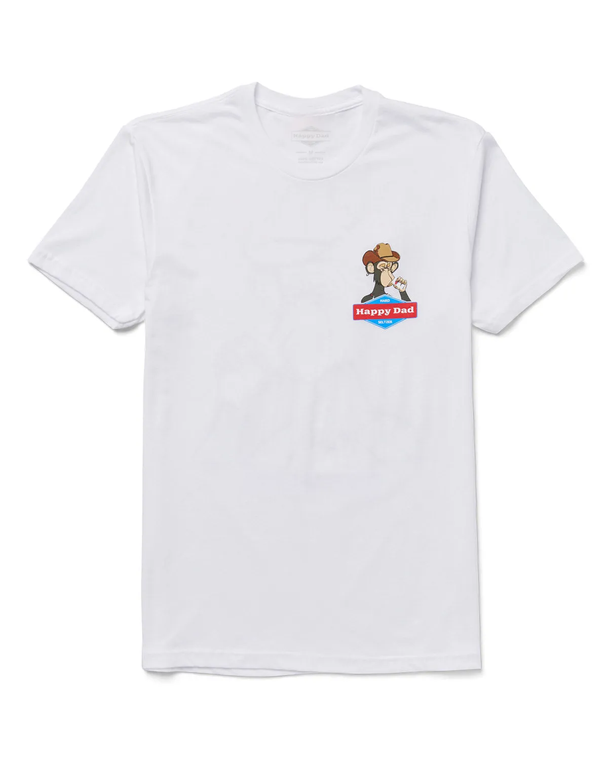 Happy Dad Ape Tee (White)