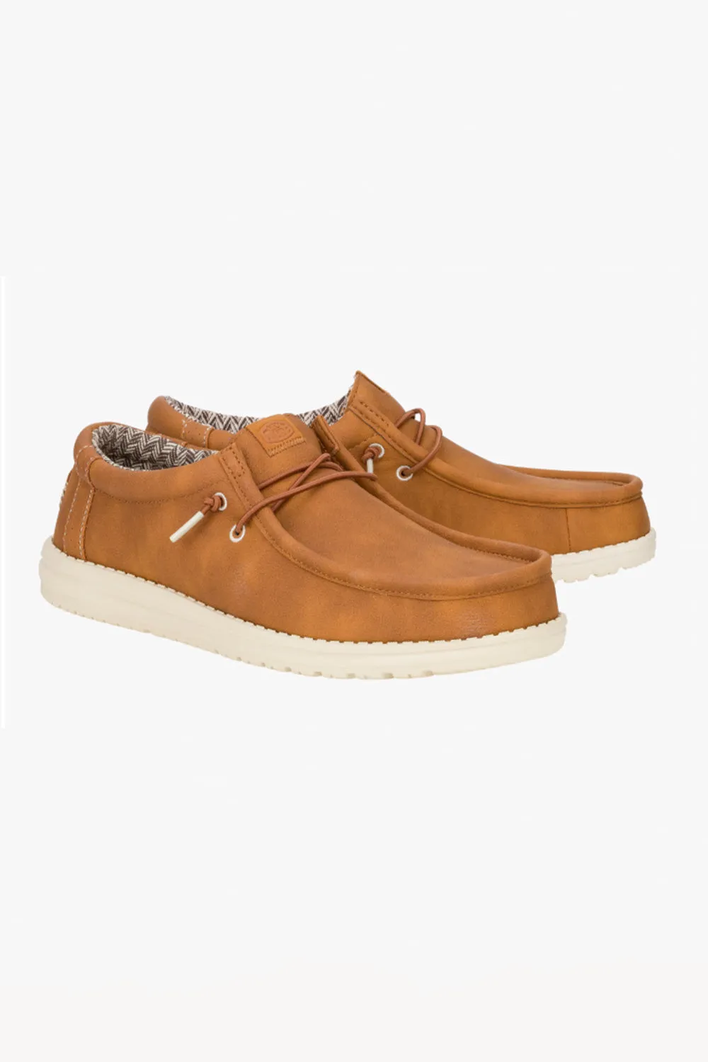 HEYDUDE Men’s Wally Classic Shoes in Tan | 41894-265