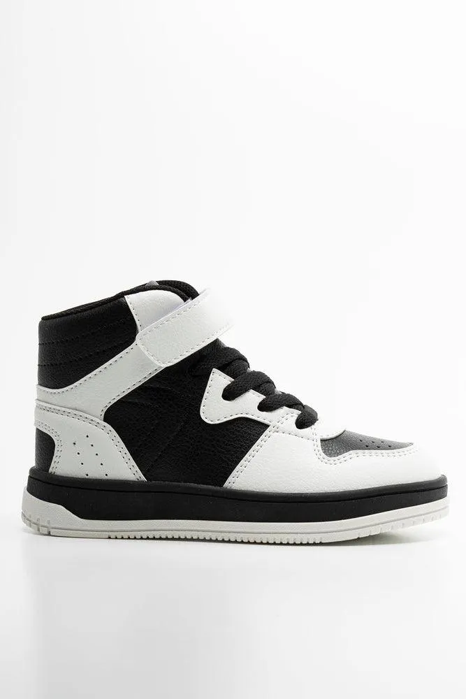 High Top Skate Sneaker Black