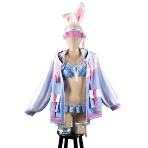 Hololive Virtual YouTuber Usada Pekora Swimsuit Cosplay Costume