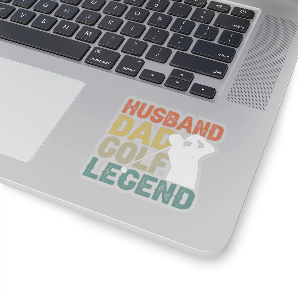 Husband, Dad, Golf Legend Kiss-Cut Stickers