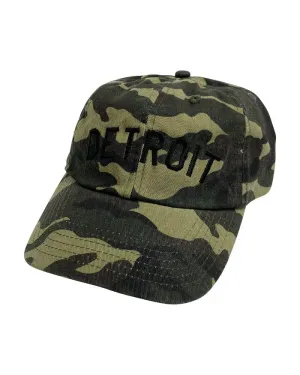 Ink Detroit Dad Cap - Camouflage