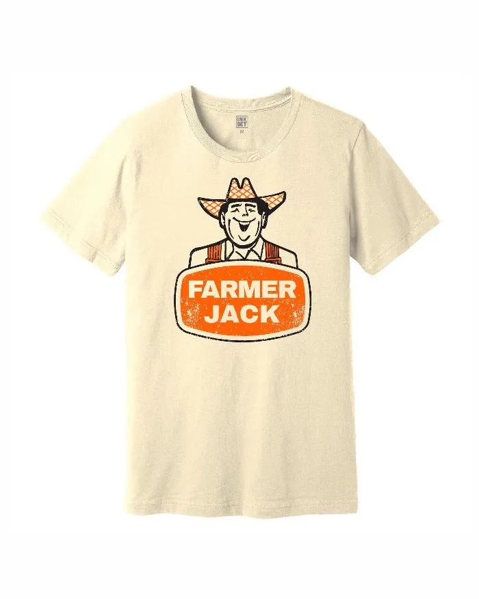 Ink Detroit Vintage Farmer Jack T-Shirt - Natural