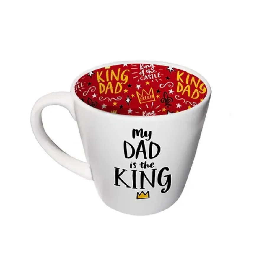 Inside Out Mug - My Dad is King