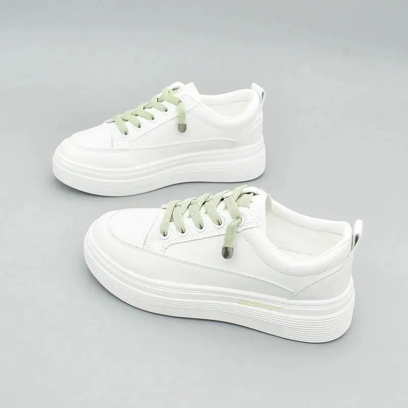 Joskaa 2024 New Platform White Womens Sneakers