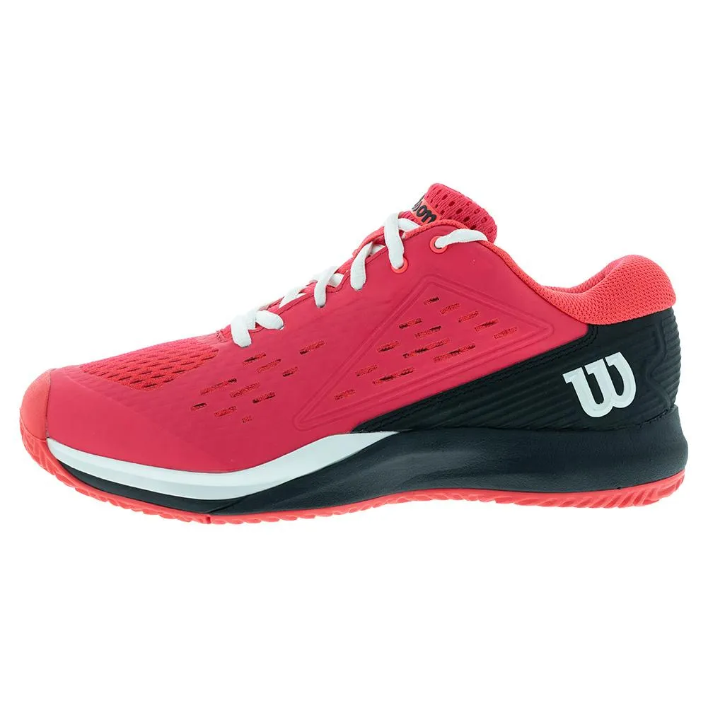 Junior`s Rush Pro Ace Tennis Shoes Diva Pink and Black