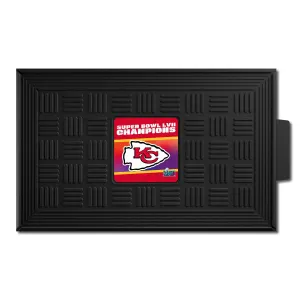 Kansas City Chiefs Super Bowl LVII Medallion Door Mat