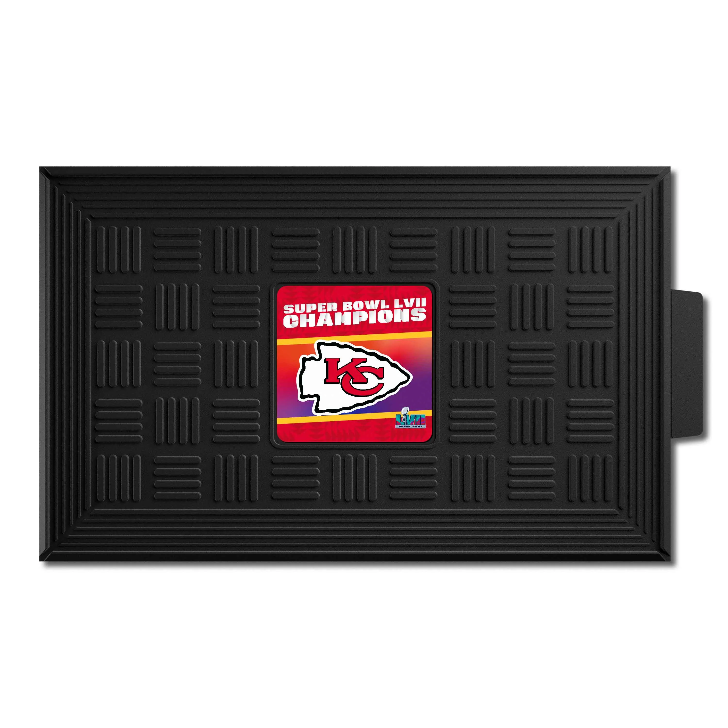 Kansas City Chiefs Super Bowl LVII Medallion Door Mat