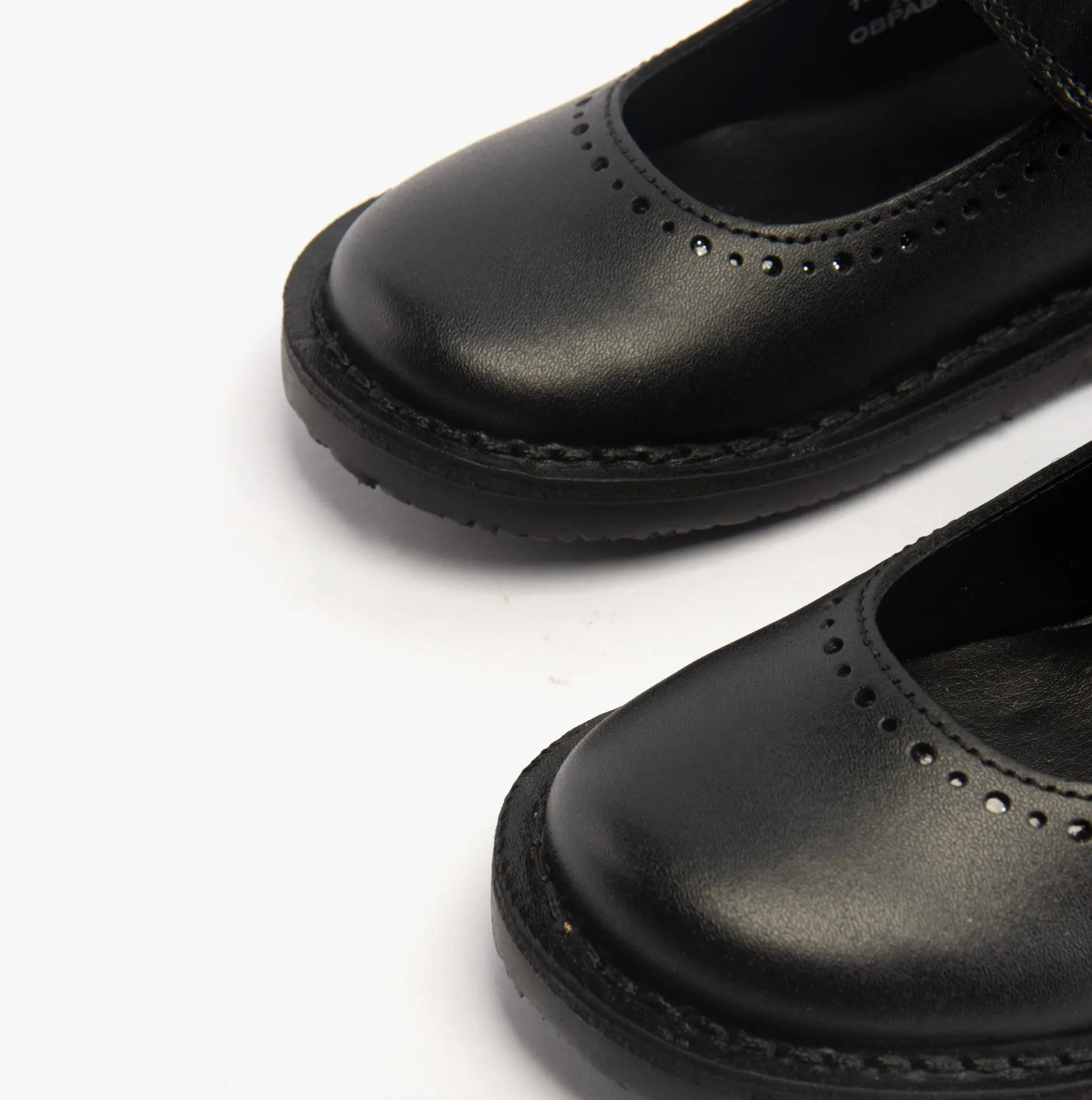 KOPI MJ BROGUE Infant Girls Shoes Black