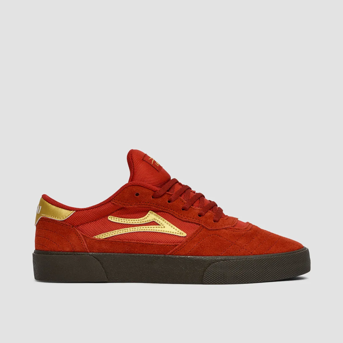 Lakai Cambridge Shoes - Red/Gum Suede