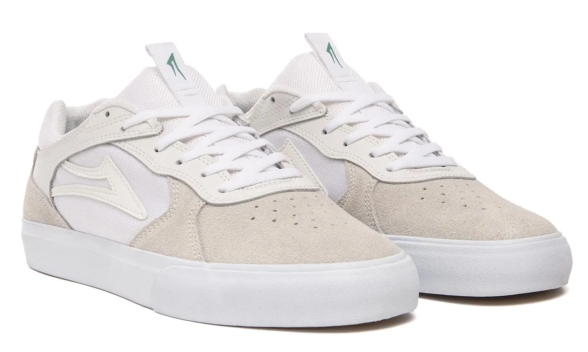 Lakai Shoes Proto Vulc - White Suede