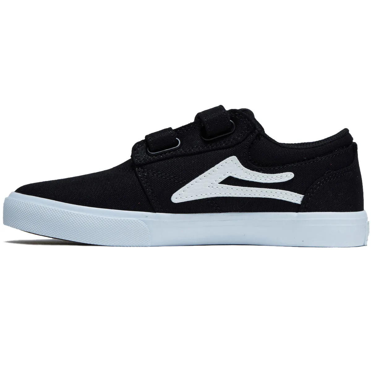 Lakai Youth Griffin Shoes - Black Canvas