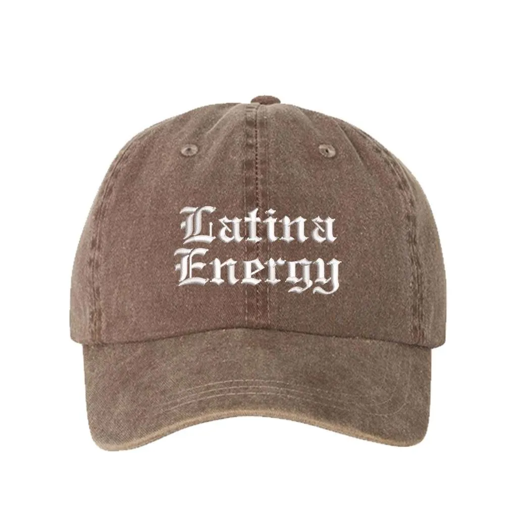 Latina Energy Washed Baseball Hat