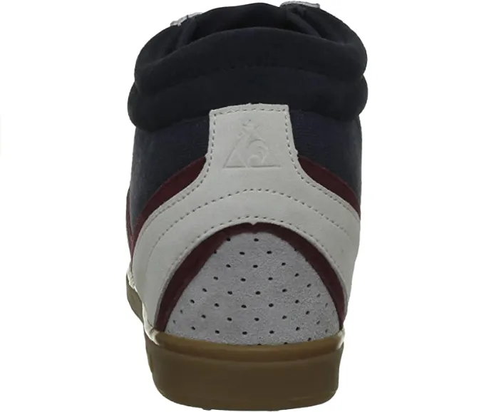 Le Coq Sportif scarpa da donna con rialzo Monge Heavy canvas 1311340 blu bordeaux