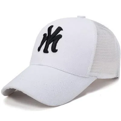 Letter Summer  Mesh Quick-drying Cap Men Baseball Cap