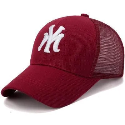 Letter Summer  Mesh Quick-drying Cap Men Baseball Cap