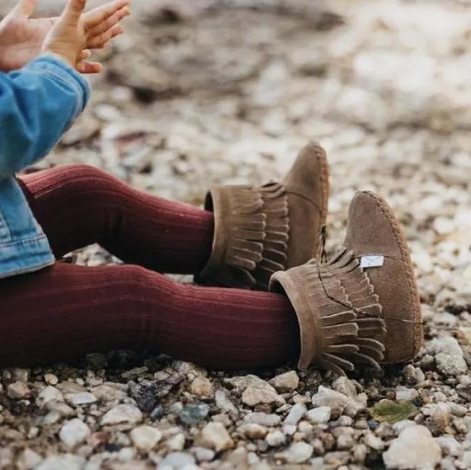 Little Love Bug Brown Cozy Boot