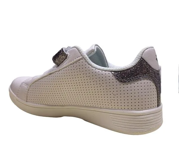 Lotto scarpa sneakers da ragazza 1973 Evo AMF IV glitter SL 215800 61F bianco