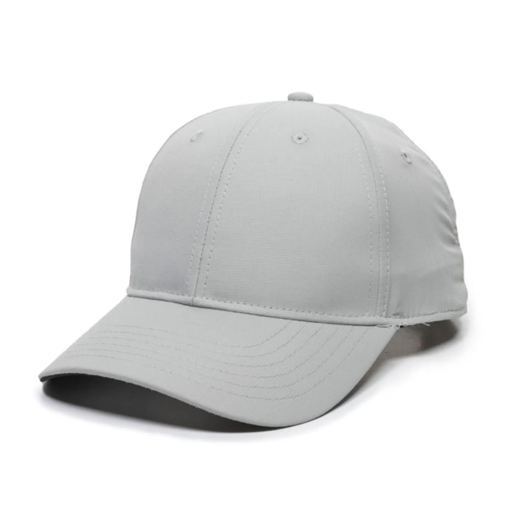 Low Profile 6 Panel Lightly Structured Pre-Curved Visor Trucker Hat Cap