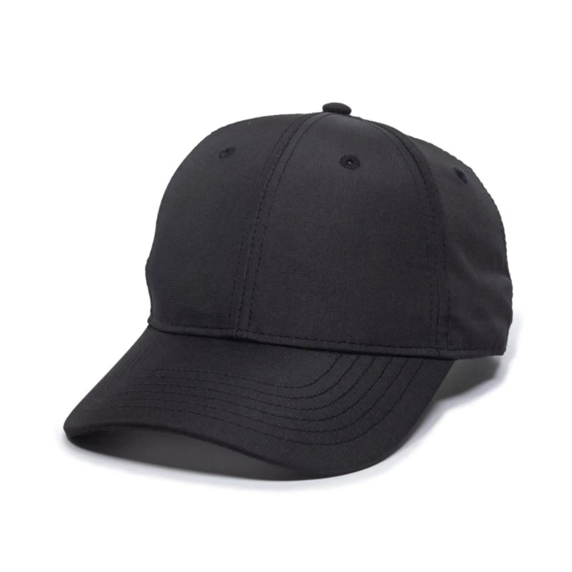 Low Profile 6 Panel Lightly Structured Pre-Curved Visor Trucker Hat Cap