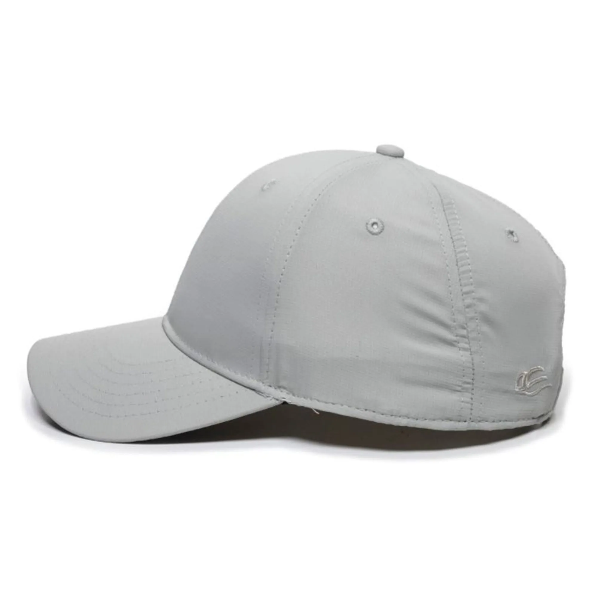 Low Profile 6 Panel Lightly Structured Pre-Curved Visor Trucker Hat Cap