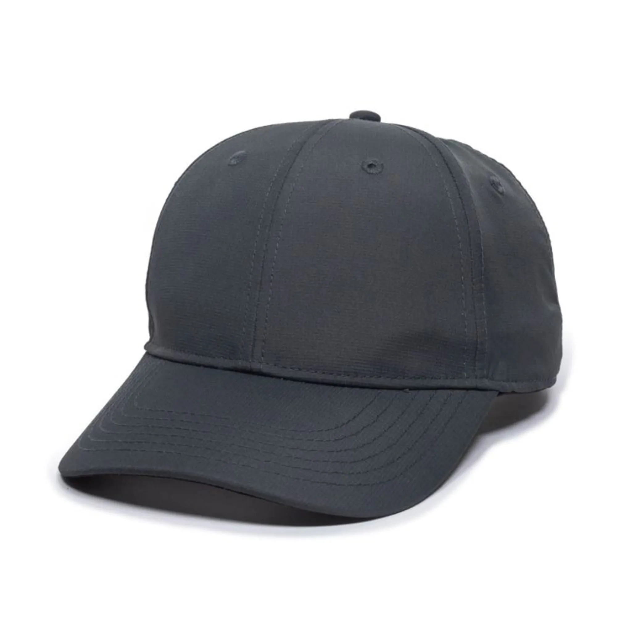 Low Profile 6 Panel Lightly Structured Pre-Curved Visor Trucker Hat Cap