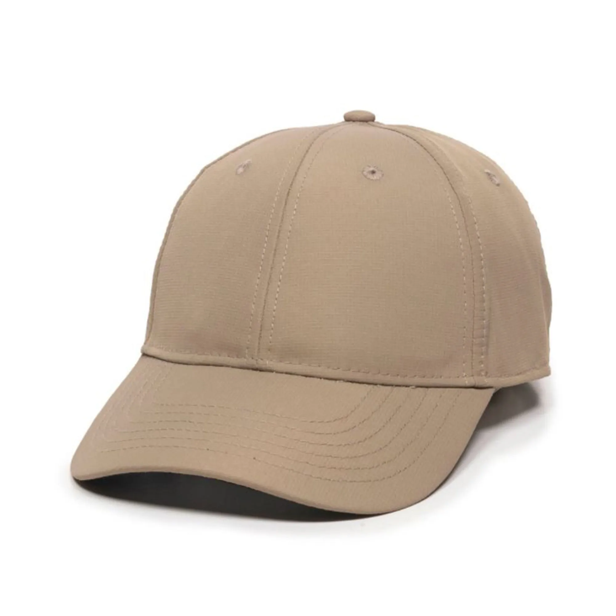 Low Profile 6 Panel Lightly Structured Pre-Curved Visor Trucker Hat Cap