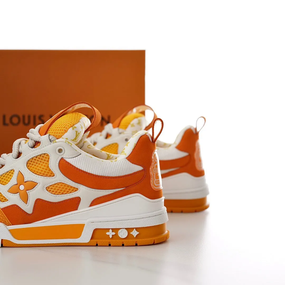 LUV Orange Skate Sneakers-099