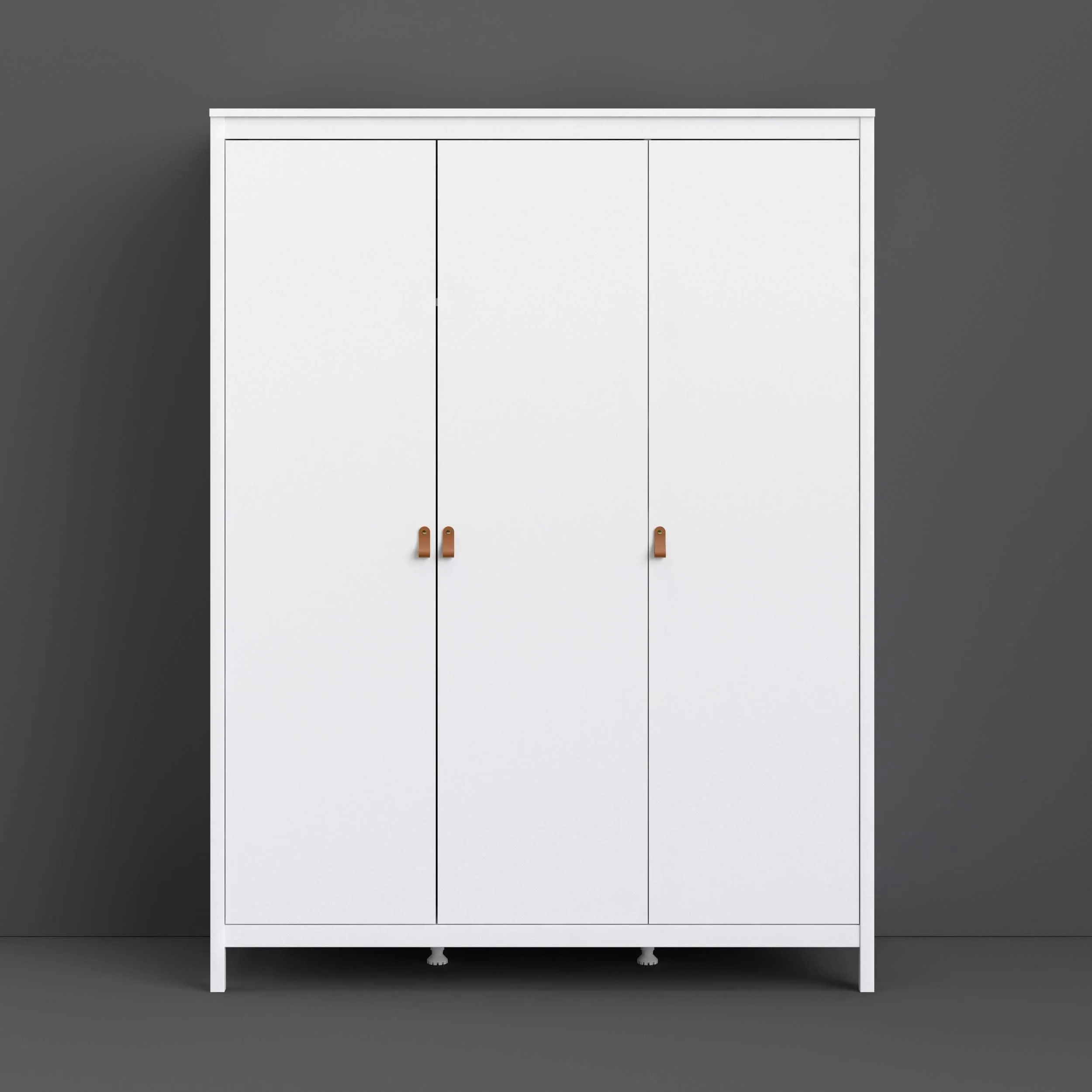 Madrid Wardrobe with 3 Doors - White