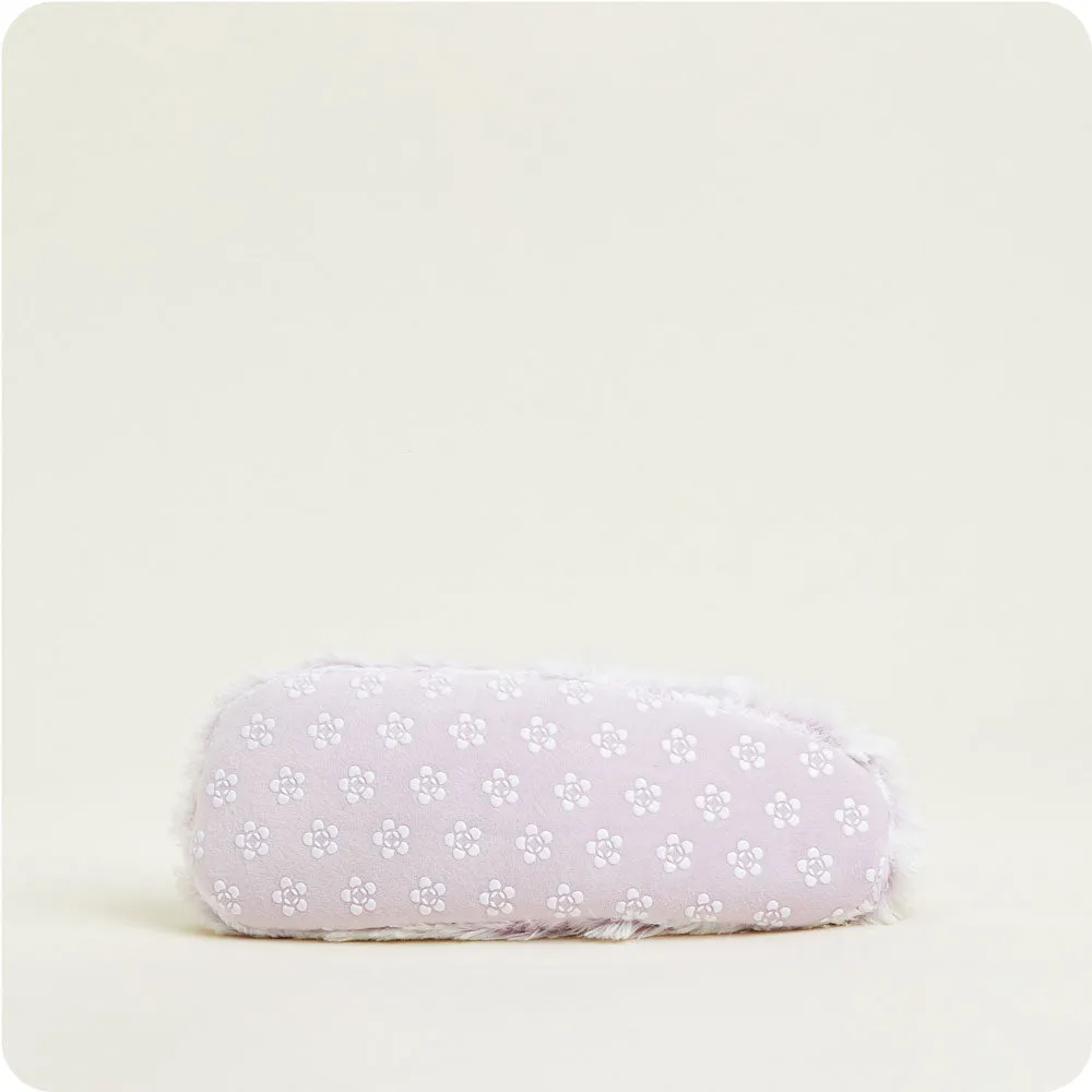 Marshmallow Lavender Warmies Slippers