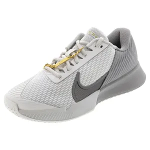 Men`s Air Zoom Vapor Pro 2 PRM Tennis Shoes Phantom and Metallic Pewter