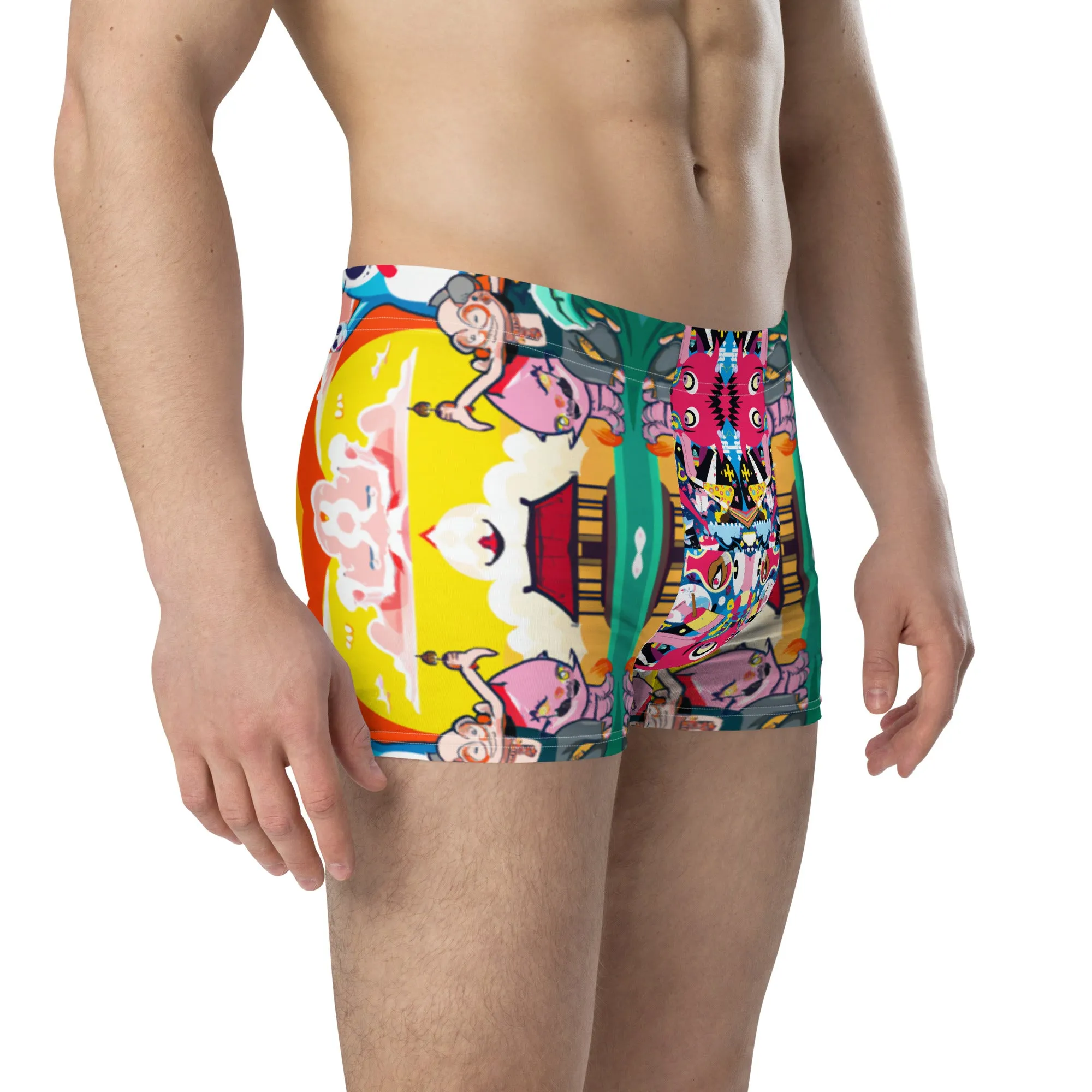 Men's Boxer Briefs - Hello, Gato   Isle of Pups