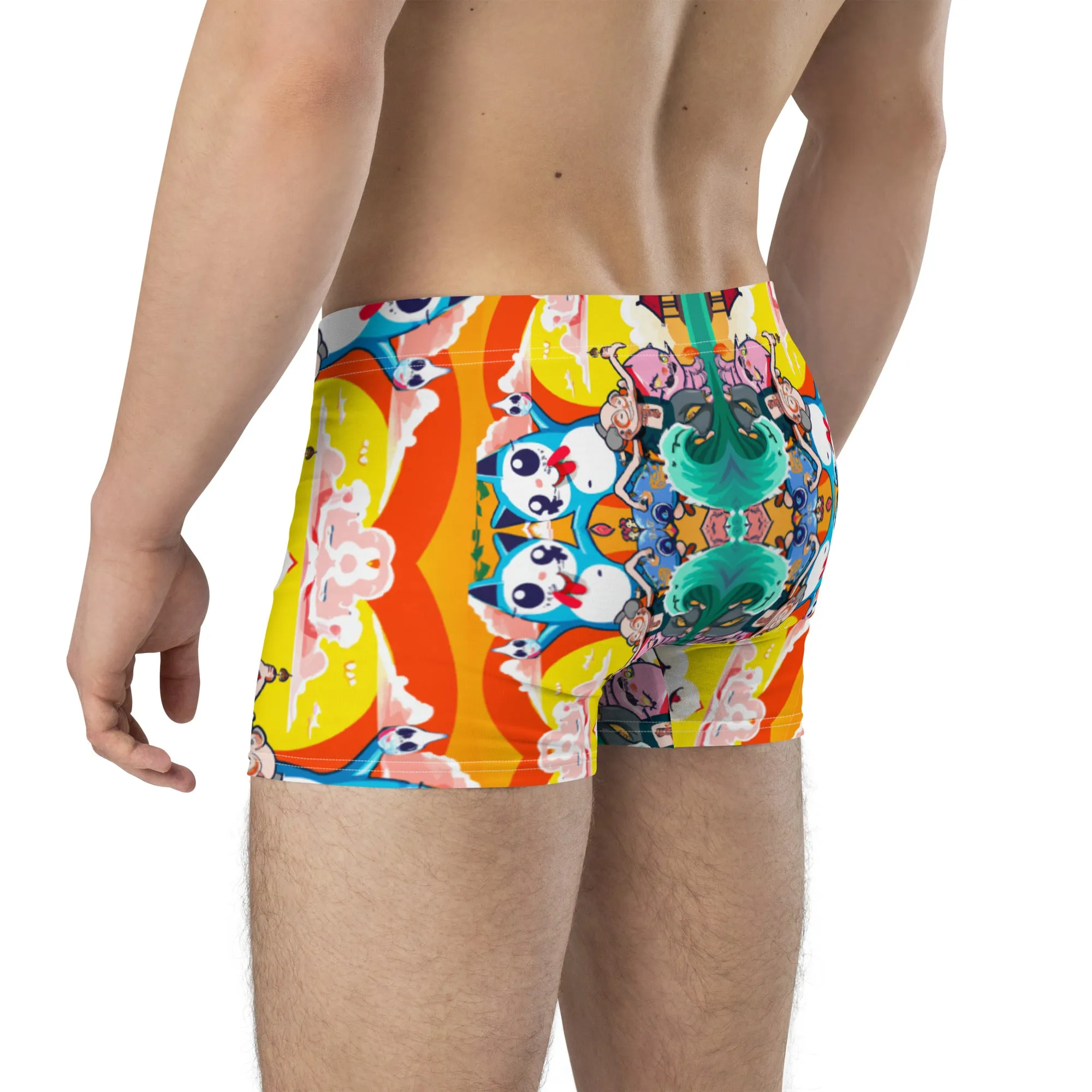 Men's Boxer Briefs - Hello, Gato   Isle of Pups