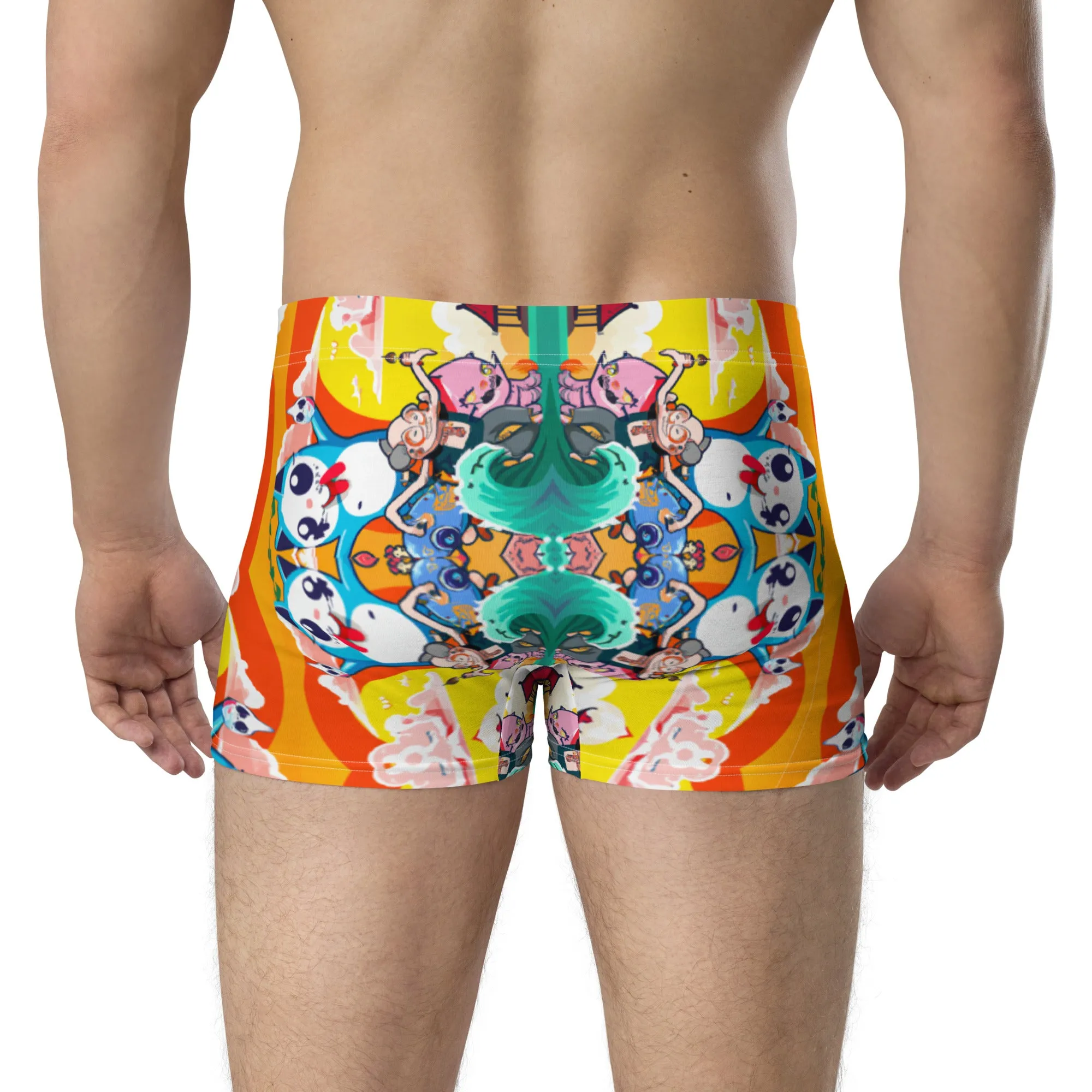 Men's Boxer Briefs - Hello, Gato   Isle of Pups