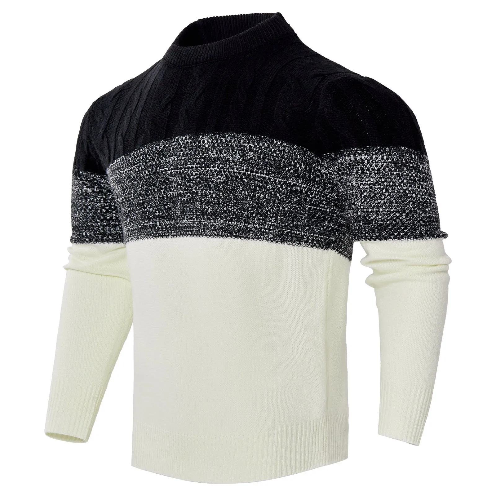 Men's Casual Colors Long Sleeve Sweater