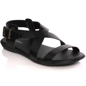 Mens ‘Ikei’ Handmade Spanish Leather Flat Summer Sandals