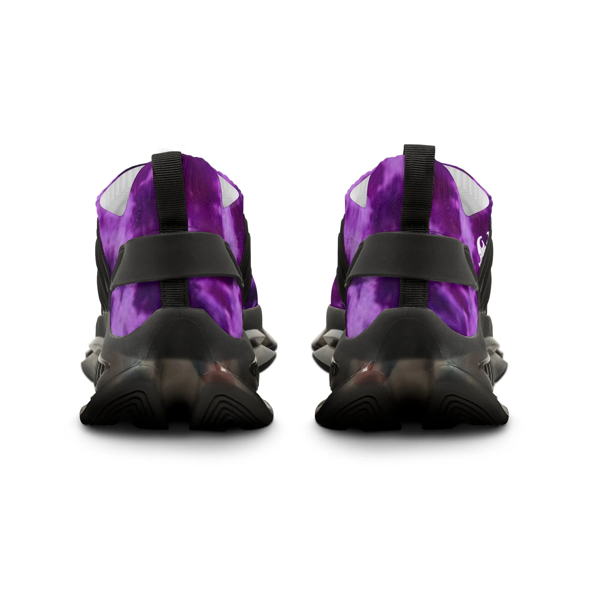 Men's Mesh Sneakers - Purple Tie-Dye