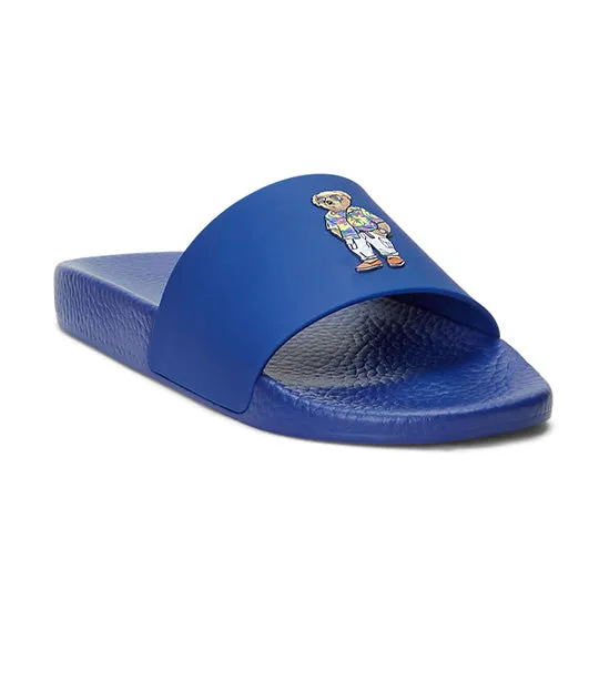 Men's Polo Bear Slide Sandal Beach Royal Bear