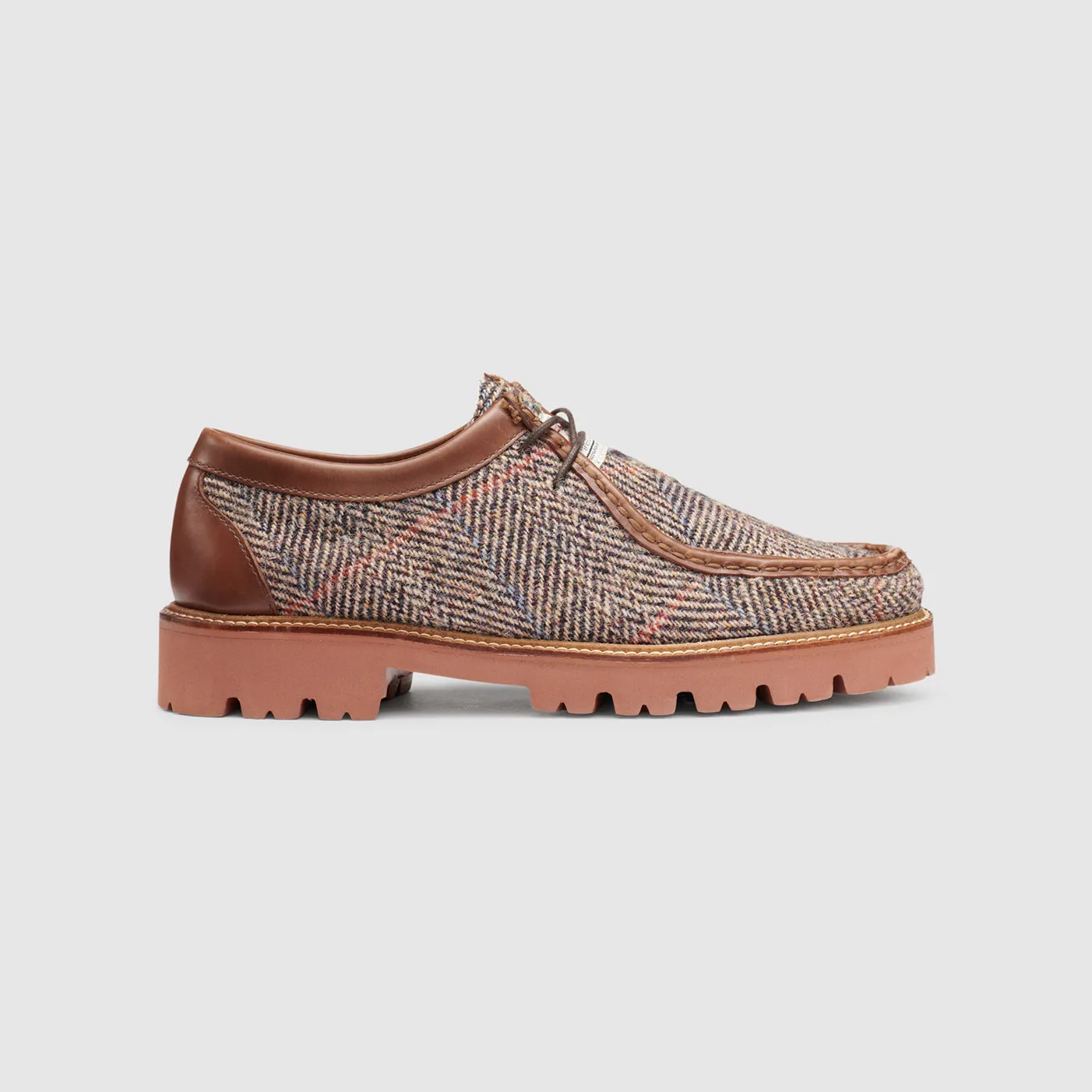 MENS WALLACE HARRIS TWEED MOC