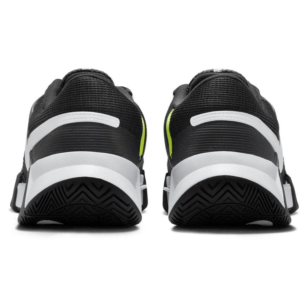 Men's Zoom GP Challenge 1 Tennis Shoes Black and White