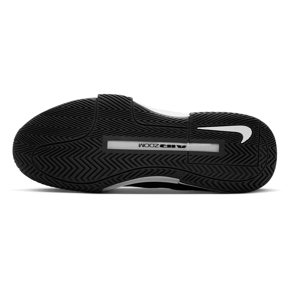 Men's Zoom GP Challenge 1 Tennis Shoes Black and White