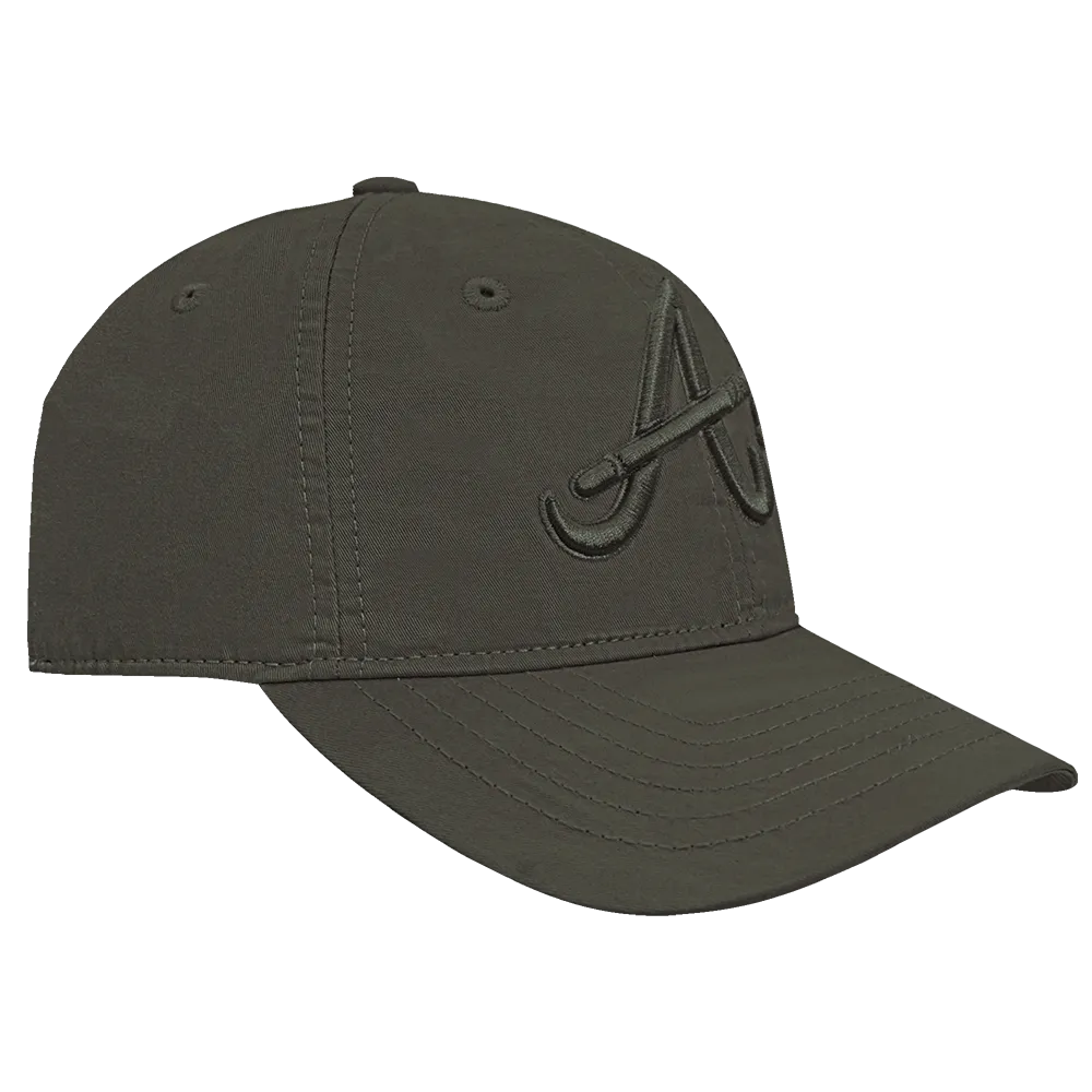 MLB ATLANTA BRAVES NEUTRAL MEN'S DAD HAT (DARK TAUPE)