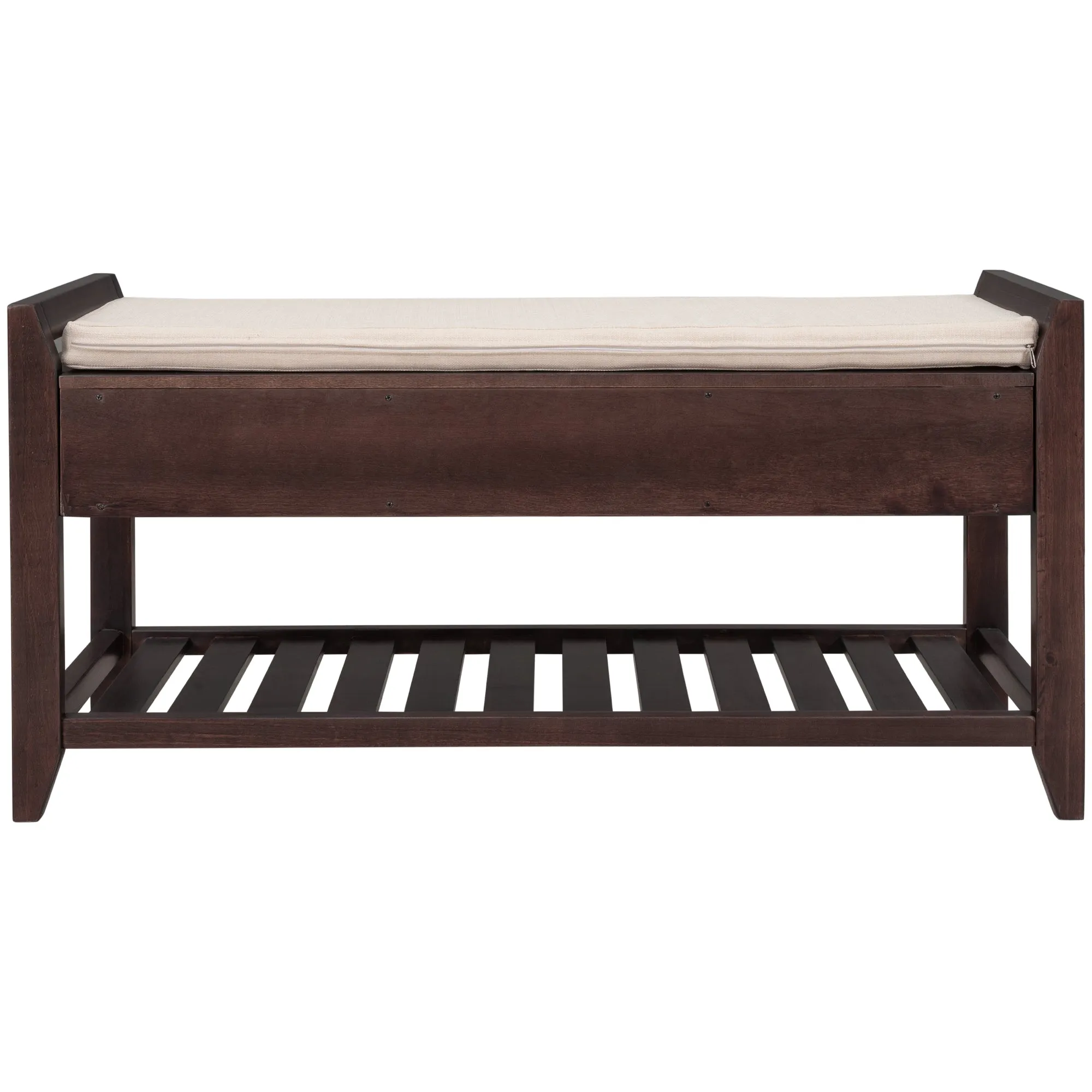 Modular Entryway Storage Bench - Espresso