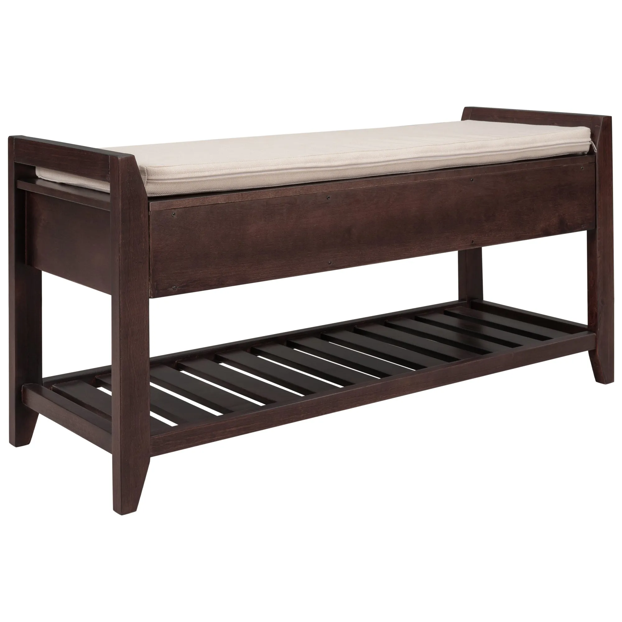 Modular Entryway Storage Bench - Espresso