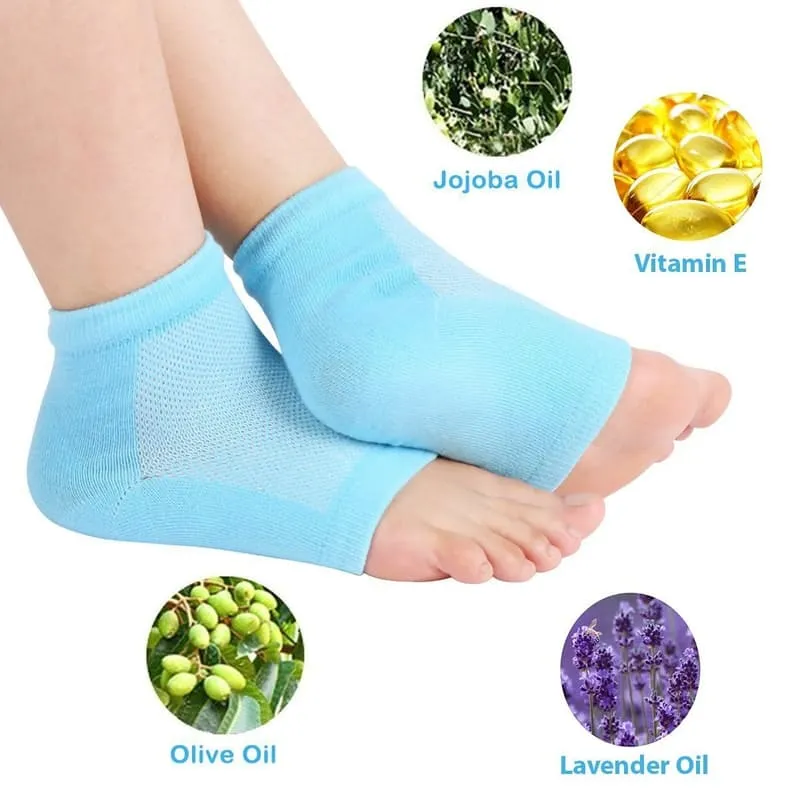 Moisturizing Gel Heel Toe-Free Socks