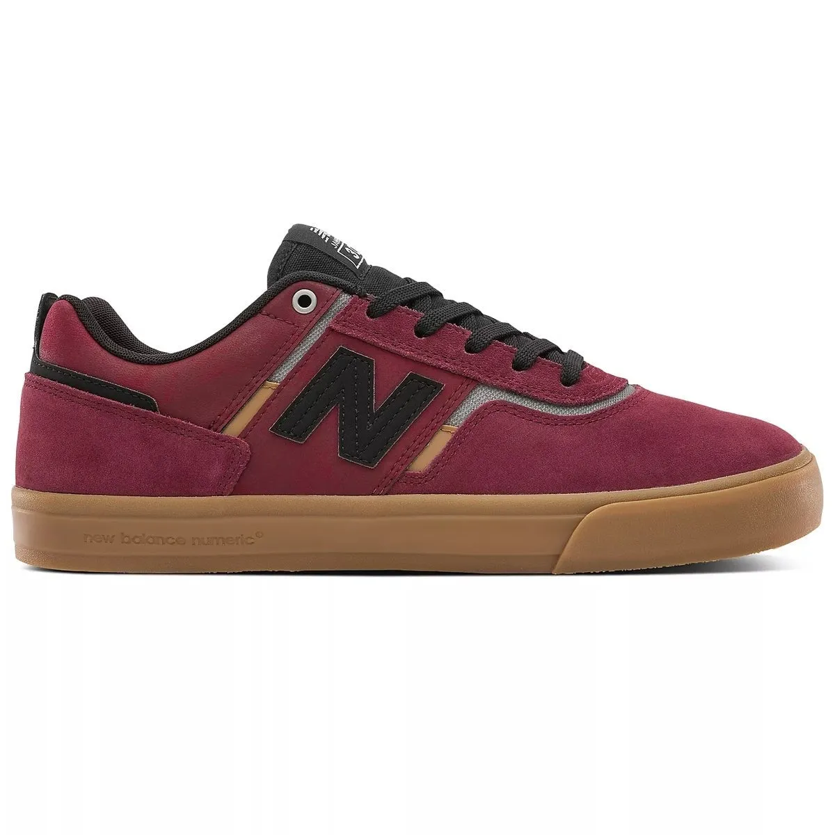 New Balance Numeric 306 Jamie Foy Shoes Burgundy / Gum NM306JCT