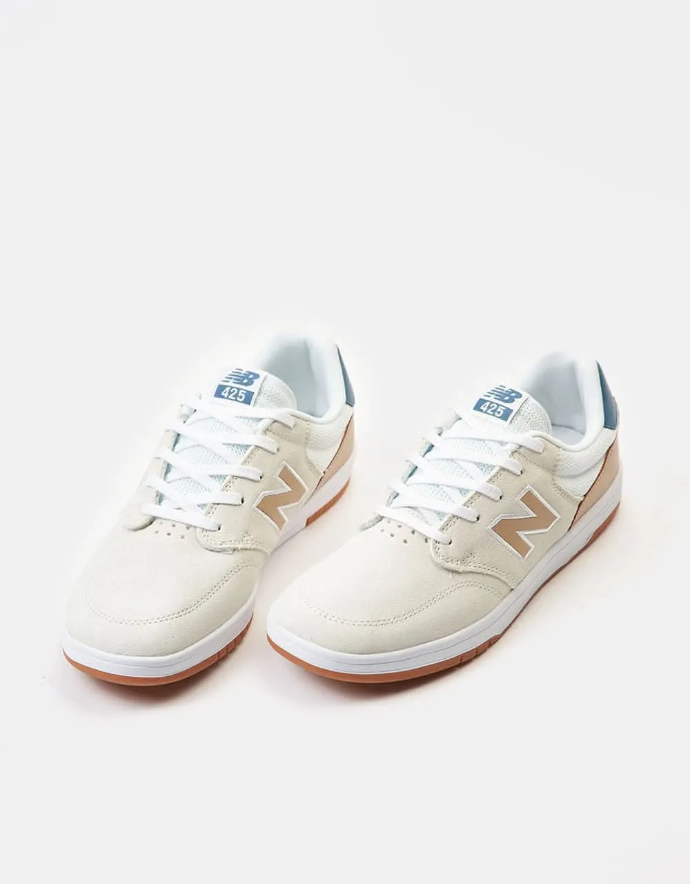 New Balance Numeric 425 Skate Shoes - Sea Salt/Tan