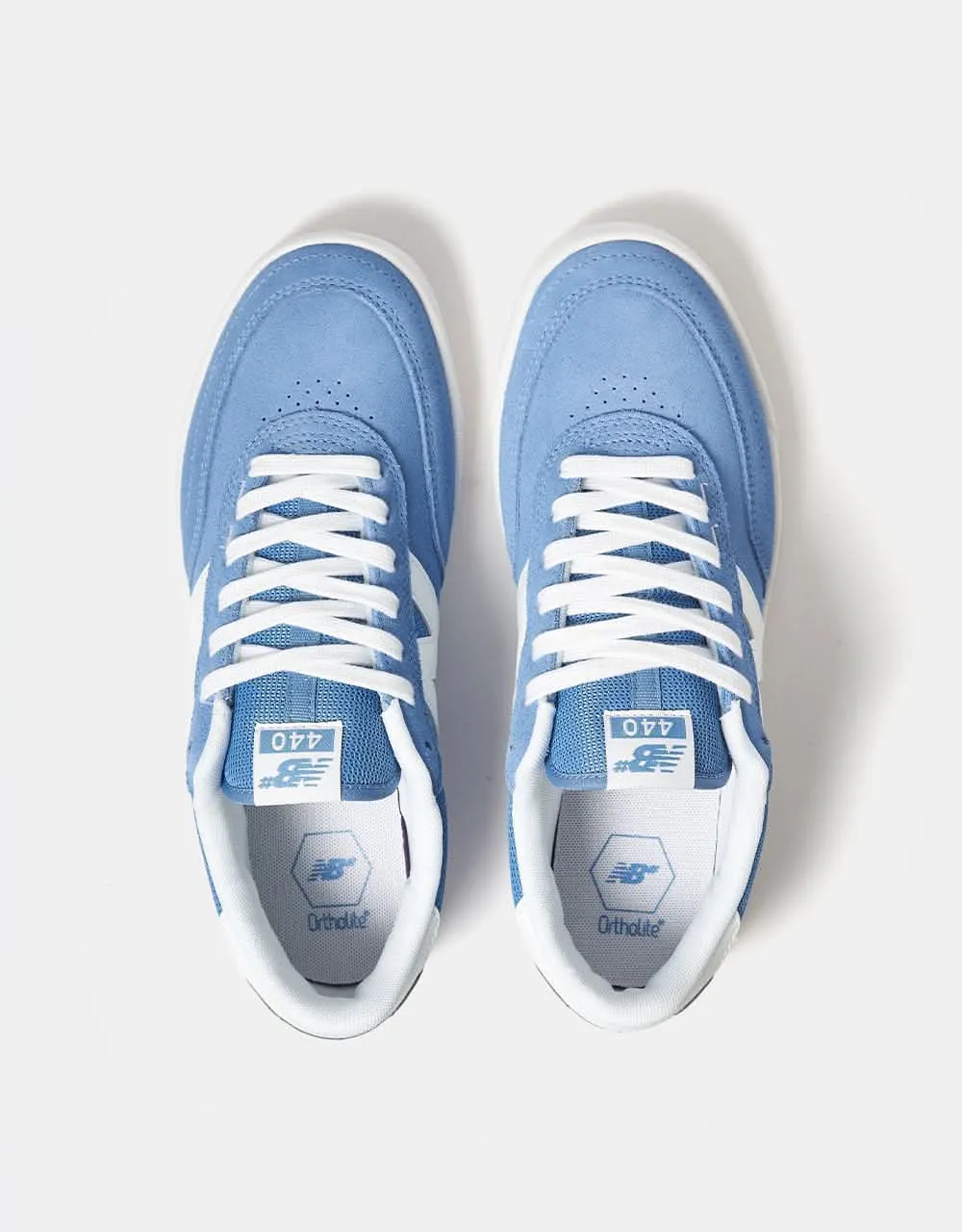 New Balance Numeric 440 V2 Skate Shoes - Sky Blue/White